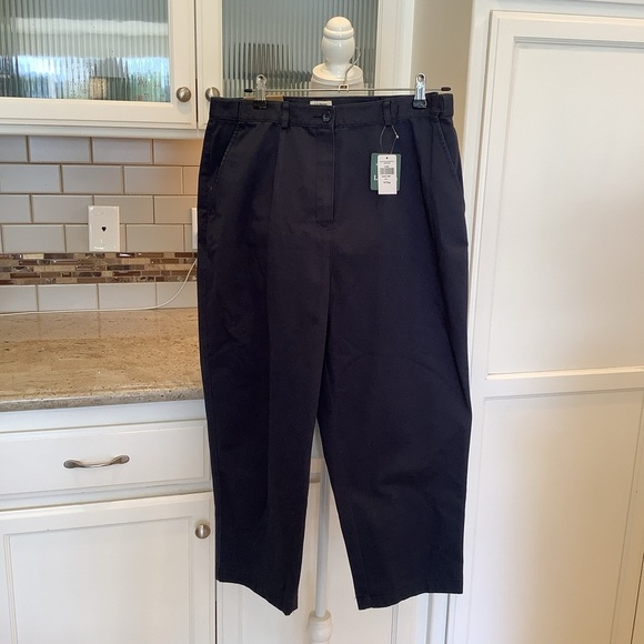 L.L. Bean Blue Pants NWT Original Fit Size 14 - Picture 1 of 7